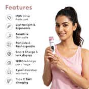 Protouch All-In-1 All Rounder Women’s Trimmer & Epilator - Rose Gold