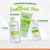 Simple Kind To Skin Protecting Light Moisturiser with SPF 15 Protects and Hydrates (125 ml)