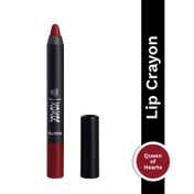 PAC XOXO Lip Crayon Highly Pigmented One Swipe Payoff Matte Finish 12H - Queen of Hearts (2.8 g)