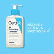 CeraVe SA Smoothing Cleanser For Dry Skin (236 ml)
