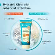 Pilgrim 5% Niacinamide Hydra Glow Gel Sunscreen SPF 50+ PA++++ (50 ml)