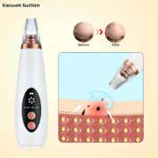 SEMINO Professional Blackhead Remover Dermasuction Machine With 6 Nozzles - White