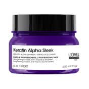 L'OREAL PROFESSIONNEL Keratin Alpha Sleek Mask for Frizz Free and Hydrated Hair (250 ml)