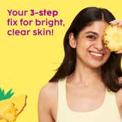 Plix Pineapple De-Pigmentation Skincare Routine Juicy Cleanser Smoothie Moisturizer (3 pcs)