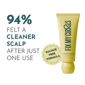 Fix My Curls Cleansing Shampoo with Apple Cider Vinegar Tea Tree & Rosemary Oil (50 ml)