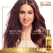 Streax Vitalized with Walnut & Almond Oil For Dry & Frizzy Hair (25 ml)