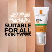 La Roche-Posay Anthelios Sunscreen UVMune 400 Oil Control Gel Cream SPF50+ (50 ml)