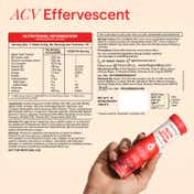 The Good Bug Apple Cider Vinegar Effervescent with Mother Vit B6 and B12 (15 pcs)