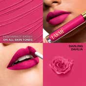 Lakme Rouge Bloom Matte Liquid Lipstick - Daring Dahlia 201 (3.5 ml)