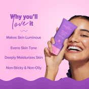 Aqualogica Illuminate+ Oil-Free Moisturizer (50 g) Helps Even Skin Tone & Deeply Moisturizes