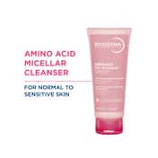 Bioderma Sensibio Gel Moussant SLS Free Cleanser With Vitamin E-24h Hydration-Micellar Gel (100ml)