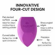 Europe Girl Blend Pro Makeup Blender Four Cutting - Purple