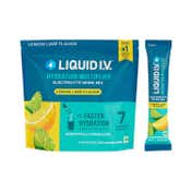 Liquid I.V. Hydration Multiplier - Lemon Lime Electrolyte Powder Drink Mix (24 pcs)