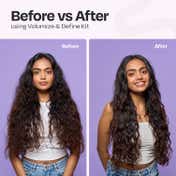 Manetain Set Of Volume Gel & Curl Cream (2 pcs)