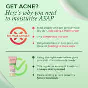 The Pink Foundry Acne Care & Healing Gel Moisturiser (50ml)