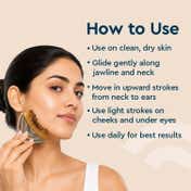 GUBB Gua Sha Lymphatic Brush For Face & Neck - Brown