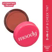 Moody Plush Lip & Cheek Tint - Peachy Pop (5 g)