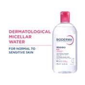 Bioderma Sensibio H2O Dermatological Micellar Water - Makeup Remover Prevents Clogged Pores (500 ml)