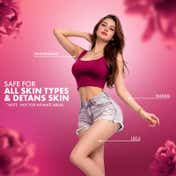 Urban Yog Hair Removal Cream Spray For Women Rose (200 ml)