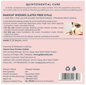 GUBB Makeup Wedges Latex Free - 8 Pieces (30 g)