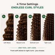 VGR V-583 Automatic Hair Curler for Women with LCD Display Adjustable Temperature 150C-220C & 360