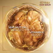 Streax Vitalized with Walnut & Almond Oil For Dry & Frizzy Hair (25 ml)