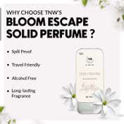 TNW The Natural Wash Solid Perfume Bloom Escape - Floral (10 g)