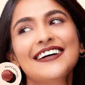 Mamaearth Luxe Matte Long Stay Lipstick with Passion Fruit Oil - Red Espresso (2 g)