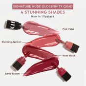 KIRO Four Play Glossfinity Liquid Lipstick - Signature Nude Pink Quad (5.5 ml)