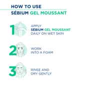 Bioderma Sebium Gel Moussant Acne Defence Cleanser For Oily Acne Prone Skin (100ml)