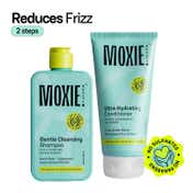 Moxie Beauty Rinse & Shine Duo - Shampoo & Conditioner for Dry and Frizzy Hair (2 Pcs)