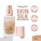 Makeup Revolution Skin Silk Serum Foundation - F9 W (23 ml)