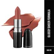 M.A.C Lustreglass Sheer-Shine Lipstick - Hug Me (3 g)