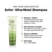 Giovanni Organic 2Chic Olive Oil & Avocado Ultra - Moist Shampoo (250ml)