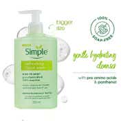 Simple Refreshing Facial Wash 100% Soap Free Perfect for Sensitive Skin (250 ml)