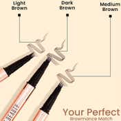 Swiss Beauty Browmance Pen- Light Brown (1 ml)