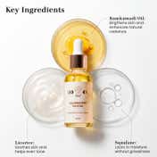 BiE Illuminating Face Oil with Kumkumadi Oil, Squalane, Licorice for Glowing Skin (30 ml)