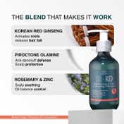 SH-RD Red Ginseng Hair Activating Scalp Shampoo for Hair Fall Control (200 ml)