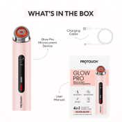 Protouch Glow Pro Microcurrent Facial Toning Device - Blush