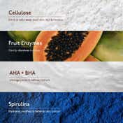 Asaya Fresh Start Smoothening Scrub AHA BHA Face and Body Exfoliator for Instant Glow (70 g)