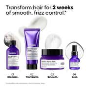 L'OREAL PROFESSIONNEL Keratin Alpha Sleek Mask for Frizz Free and Hydrated Hair (250 ml)