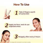 Mamaearth Vitamin C Daily Glow Sunscreen with Vitamin C & Turmeric for Tan Protection (50g)