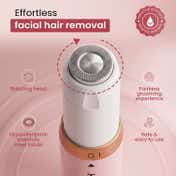 Protouch SOS+ 2 IN 1 Eyebrow & Facial Grooming Pen - Pink