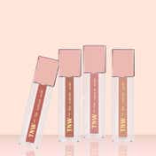 TNW The Natural Wash Comfy Matte Liquid Lipstick, Weightless, Hydrating - 04 Ballroom Secret (3 ml)