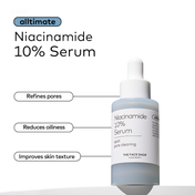 The Face Shop 10% Niacinamide Korean Serum - for Oily Skin, Reduces Oil & Minimizes Pores (30 ml)