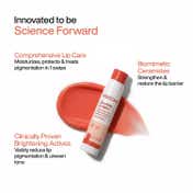 WishCare Tinted Ceramide Lip Balm with SPF50 PA++++ Kojic Acid & Niacinamide - Coral Peach (5 g)