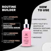 House of Beauty Rosacea Serum For Redness, Dryness, Inflammation & Eczema W-T Green Tea (30 ml)