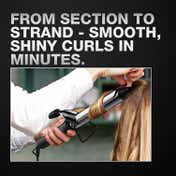Ikonic Professional Curling Tong CT-25 -2.0, Advance Titanium Barrel, Reduces Frizz and Static 1's