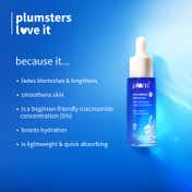 Plum 5% Niacinamide Face Serum With Amino Acid - Fades Blemishes For Bright Skin, (30ml)
