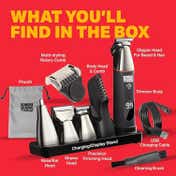 Bombay Shaving Company Full Body Trimmer With 11-In-1 Magnetic Attachments For Multi-Grooming (1 Pc)